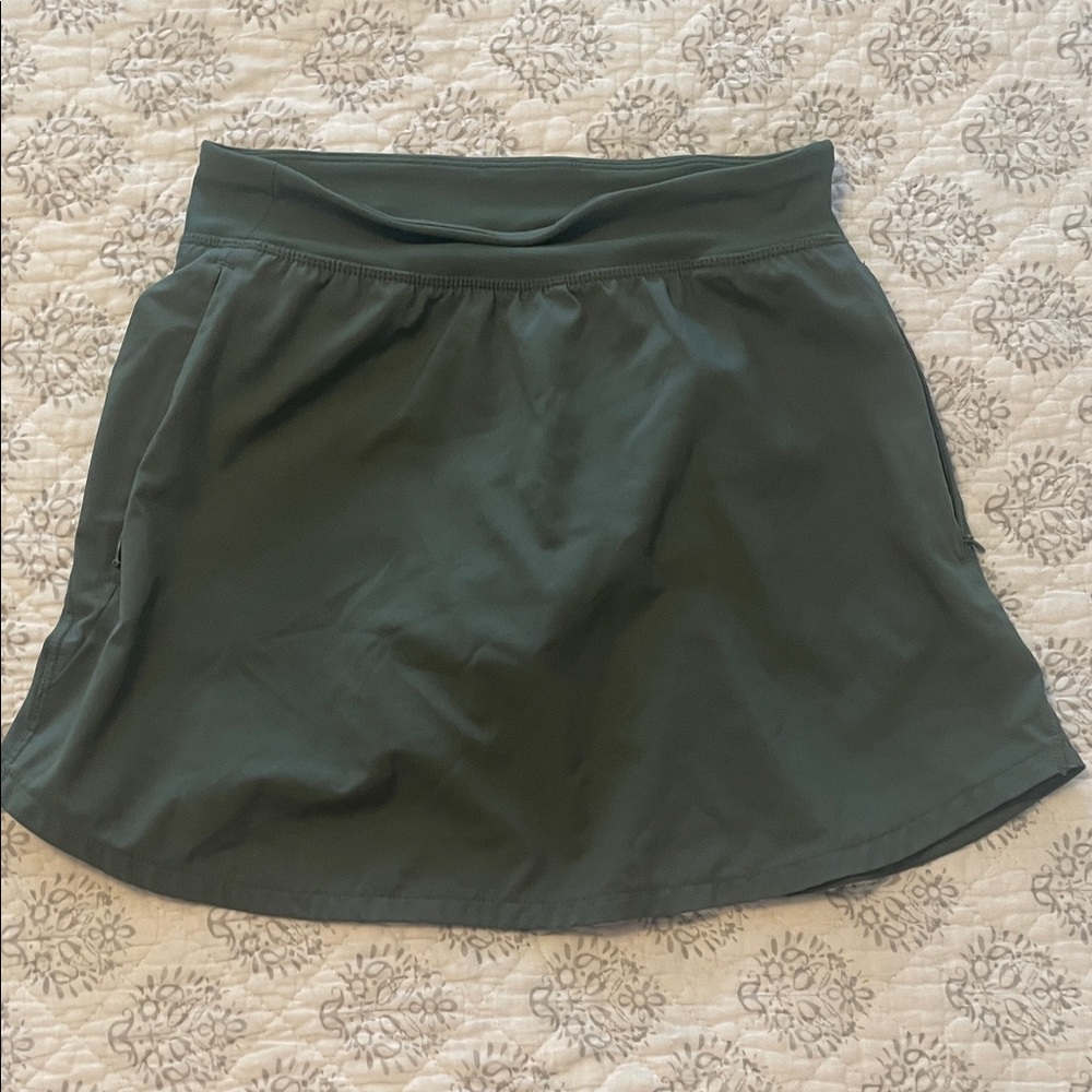 Olive Green Women's Athletic Skirt